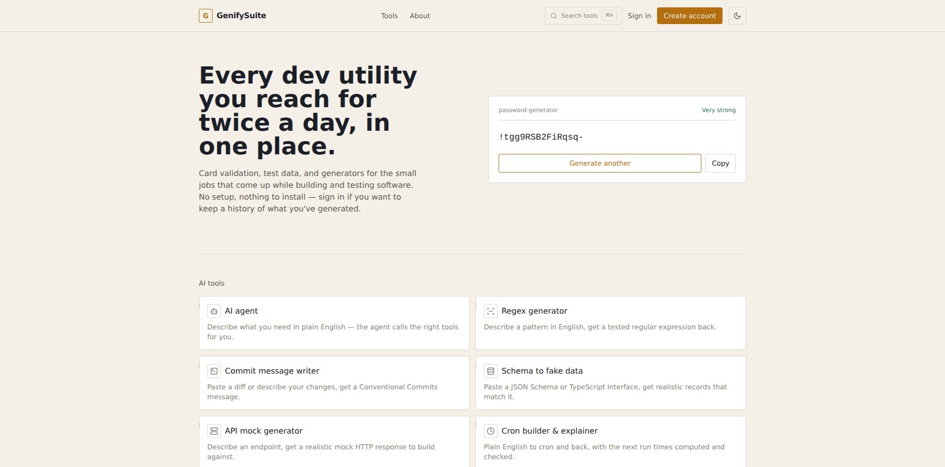 GenifySuite screenshot